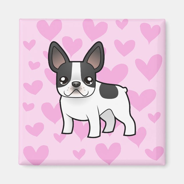 French Bulldog Love Magnet (Front)