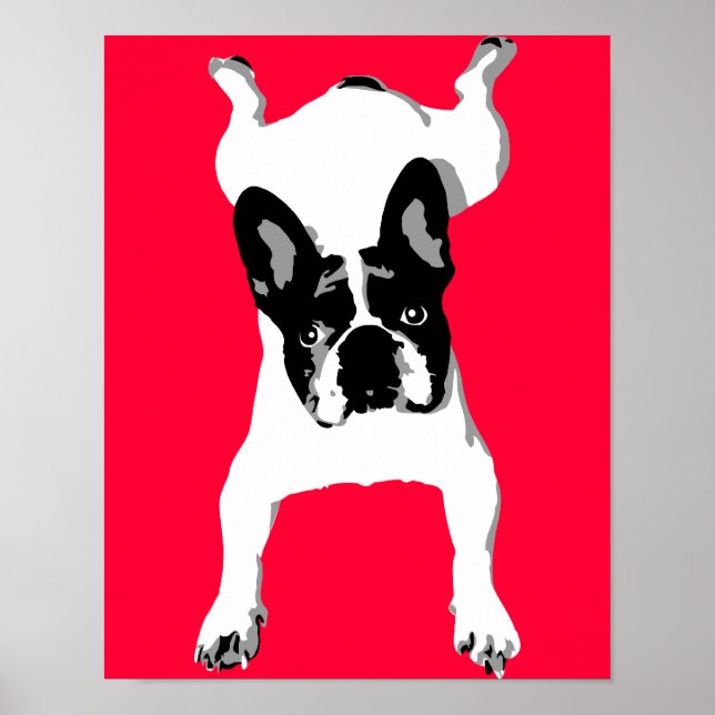 French Bulldog love Poster (Front)