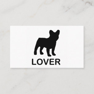 french bulldog lover business card