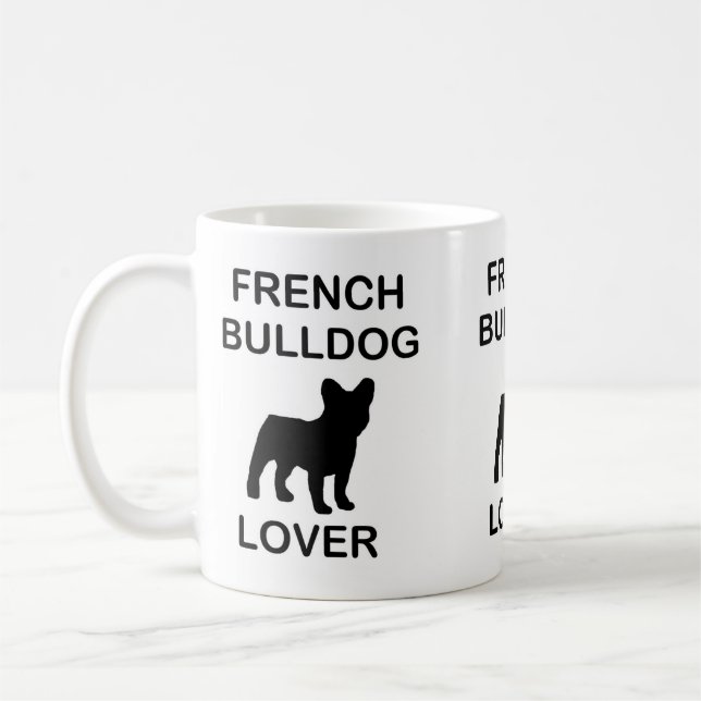 french bulldog lover coffee mug (Left)