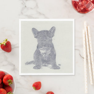 French Bulldog Lover Napkin