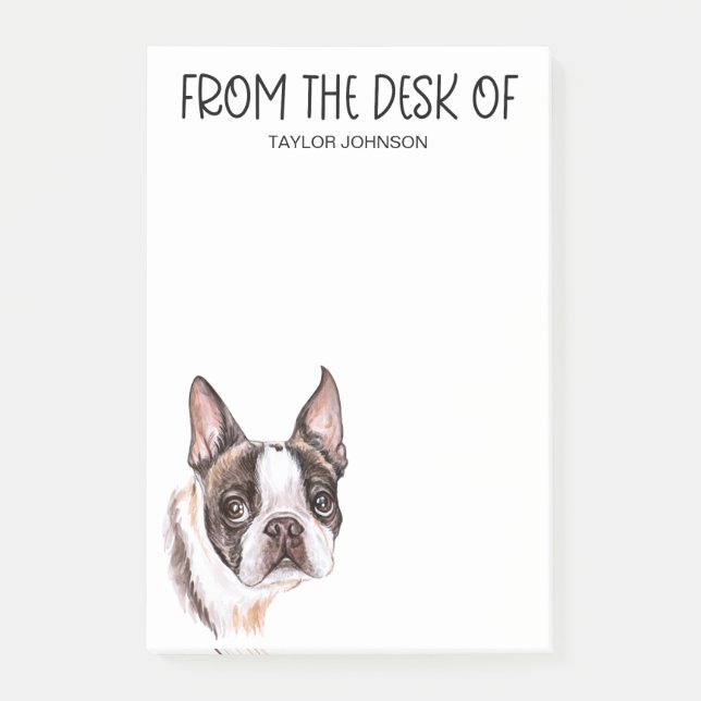 French Bulldog Lover Post-it Notes (Front)