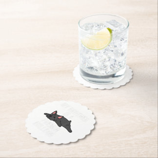 French Bulldog Lover Stone Coaster| Lover Gift Paper Coaster