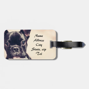 French Bulldog Luggage Tag