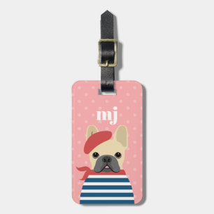French Bulldog Luggage Tag