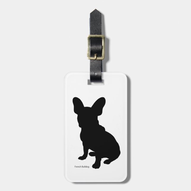 French bulldog luggage tag french bulldog Luggage  (Front Vertical)