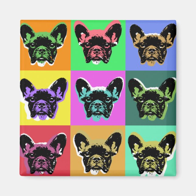 French bulldog magnet (Front)