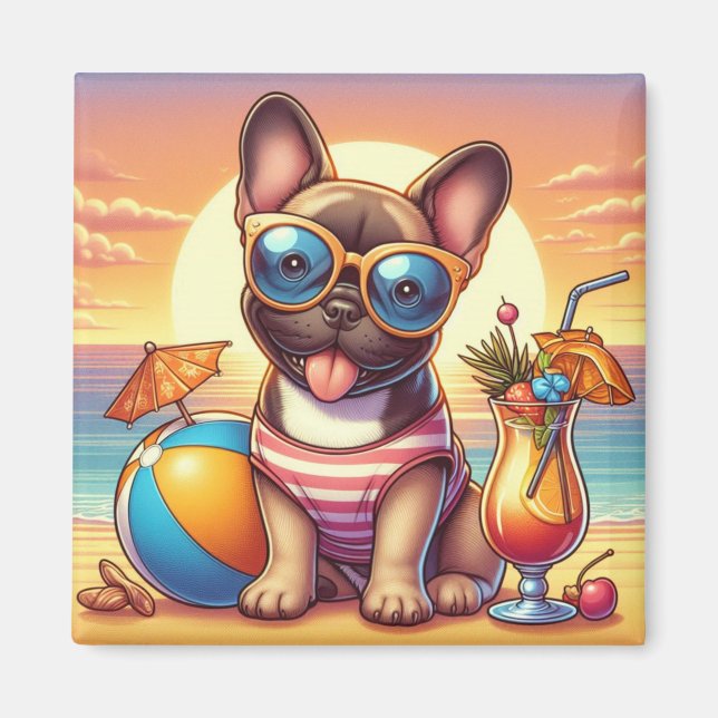 French Bulldog Magnet (Front)