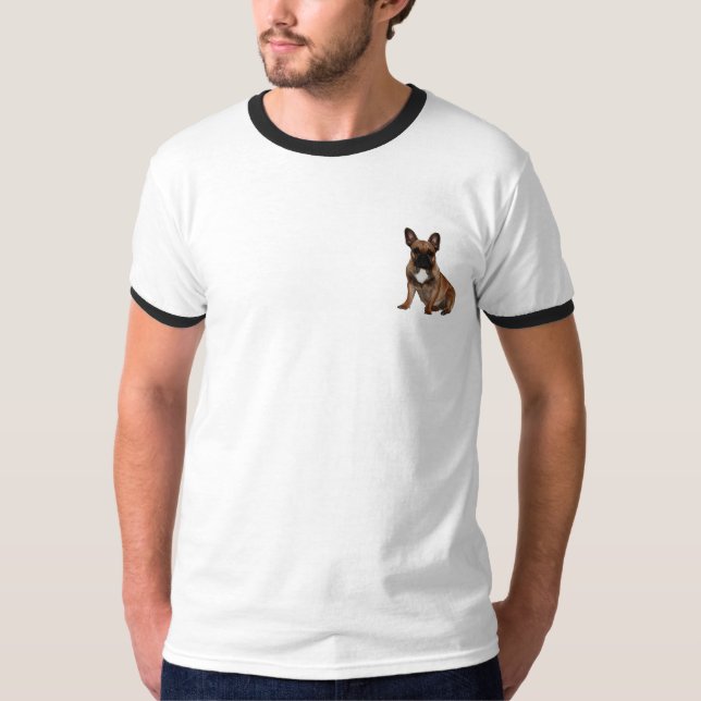 French Bulldog Men's T-Shirt (Front)