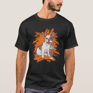 French Bulldog Milkshake Chocolate Dessert Sweet T T-Shirt
