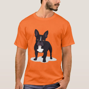 French Bulldog Minimal Silhouette T-Shirt