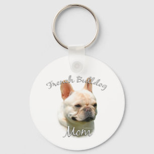 French Bulldog Mom 2 Key Ring