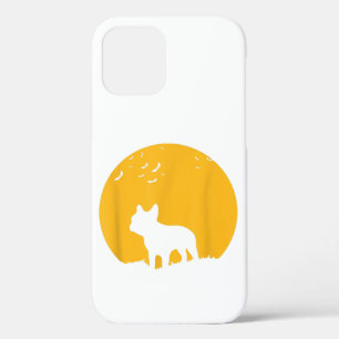 French Bulldog Moon Halloween Gift For Dog Lover iPhone 12 Case