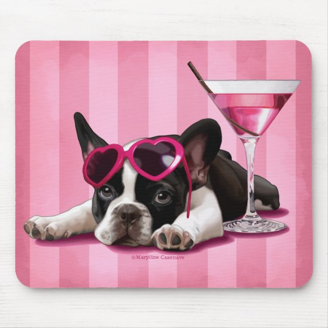 French Bulldog Mouse Pad (Front)