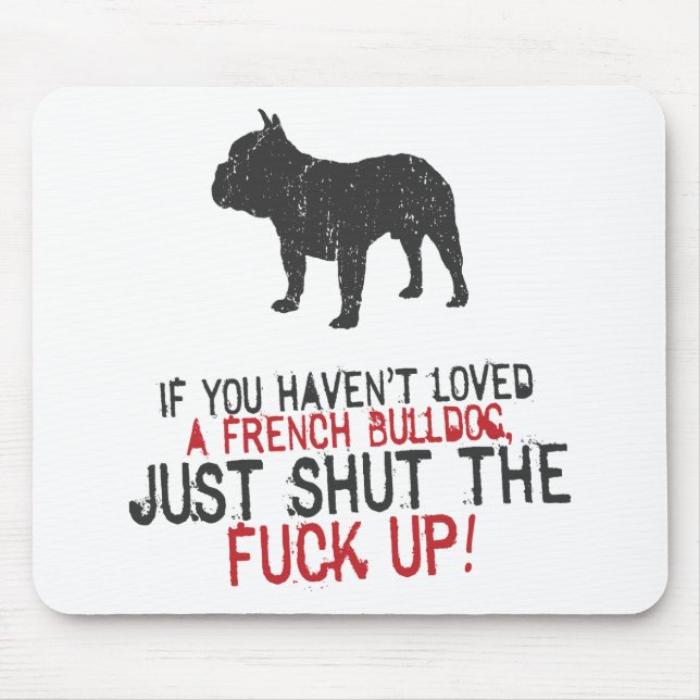 French Bulldog Mouse Pad (Front)