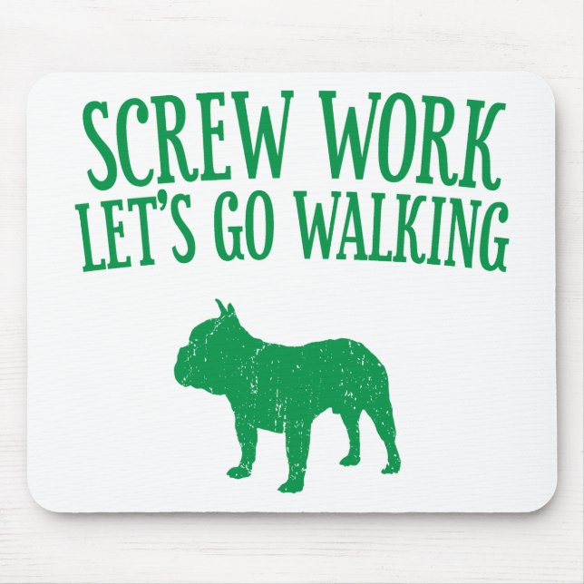 French Bulldog Mouse Pad (Front)