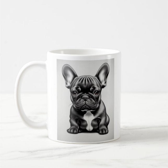 French Bulldog mug (Left)