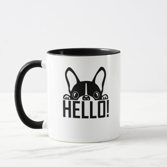 French Bulldog Mug (Left)