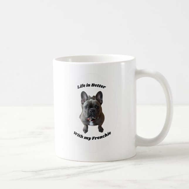 French Bulldog Mug (Right)