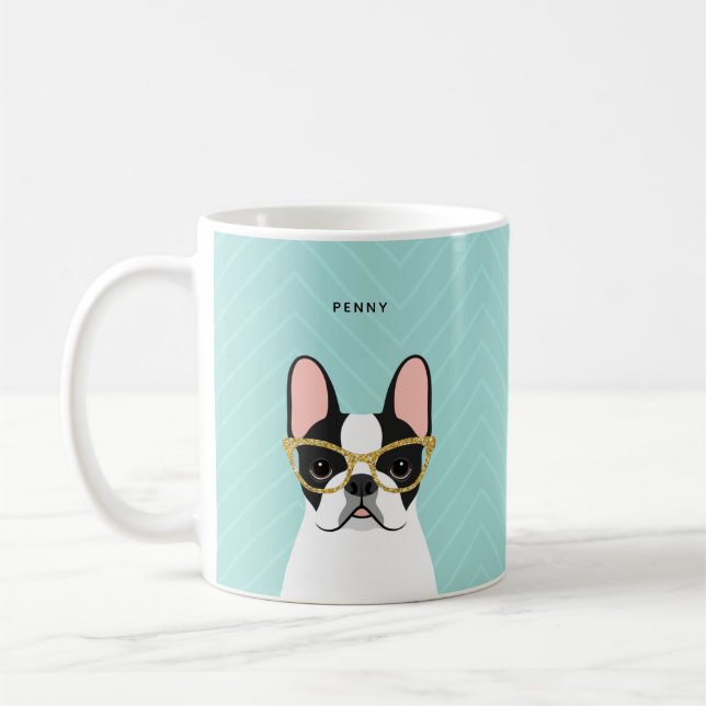 French Bulldog Mugs (Left)