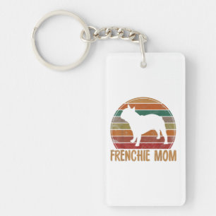 French Bulldog Mum Gift Dog Mor Pet Dog Lover Key Ring