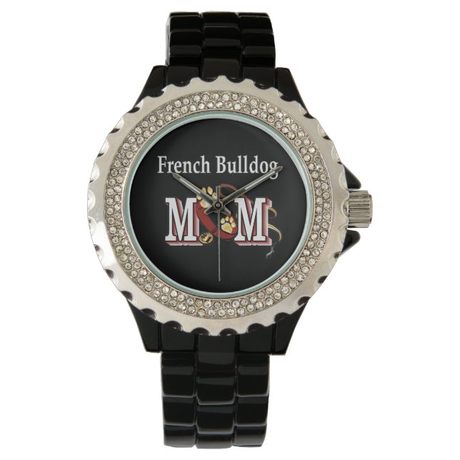French Bulldog Mum Gifts Watch (Front)