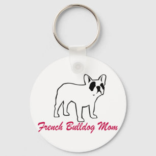 French Bulldog Mum Key Ring