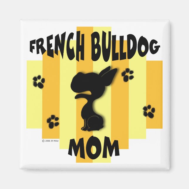 French Bulldog Mum Magnet (Front)