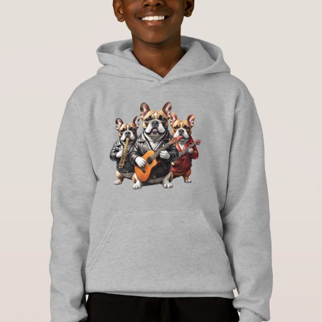 French Bulldog musician (Front)