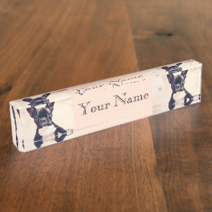 French Bulldog Nameplate