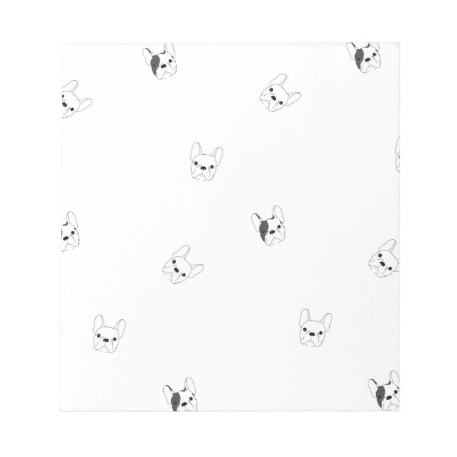 French Bulldog Note Pad (Front)