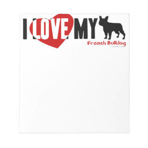 French Bulldog Notepad