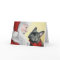 "French Bulldog on Santa's Lap" Christmas Card