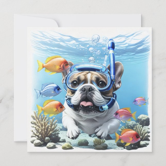 French Bulldog on vacation (Front)