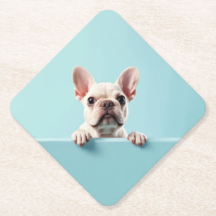 French Bulldog Paper Coaster