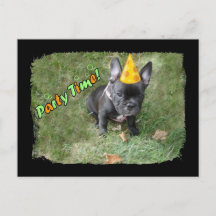 French Bulldog Party Invitation