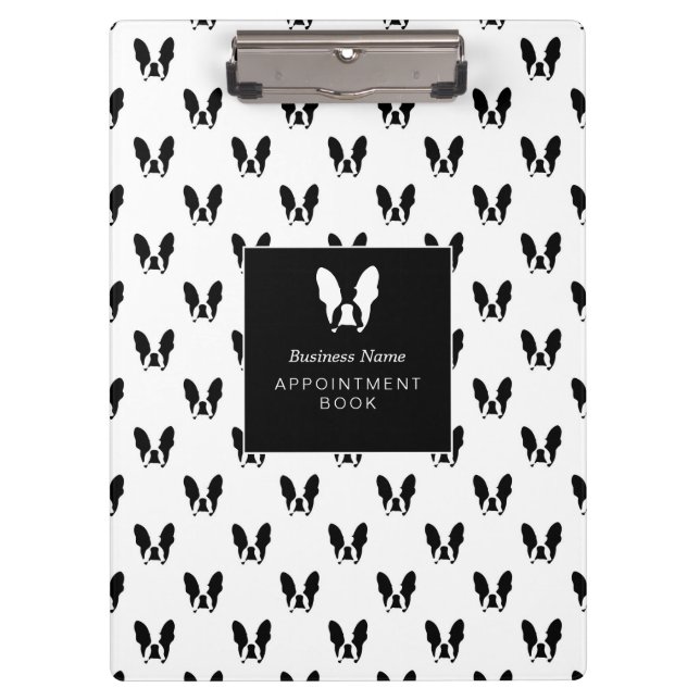 French bulldog pattern clipboard (Front)