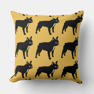 French Bulldog Pattern Cushion