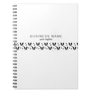 French bulldog pattern notebook