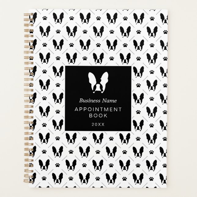 French bulldog pattern planner (Front)