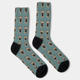 French Bulldog Pattern Socks