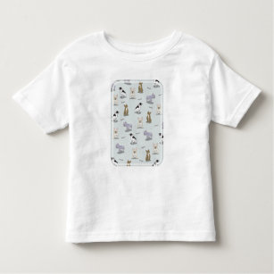 French bulldog pattern toddler T-Shirt