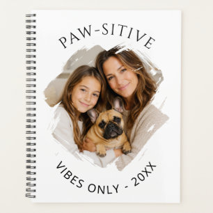 French Bulldog Paw-sitive vibes photo 2027 Planner