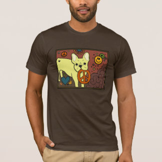 French Bulldog Peace T-Shirt