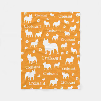 French Bulldog Personalised Dog Blanket Frenchie