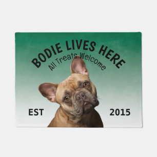 French Bulldog Personalised Dog Lover Doormat
