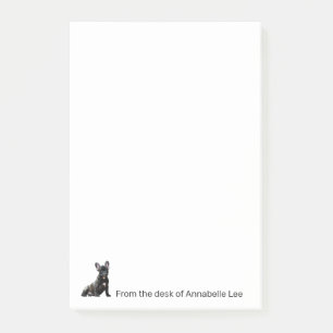 French Bulldog Personalize Post-it Notes