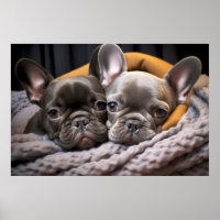 French Bulldog Pet Animal Beauty Warm Cuddle Art