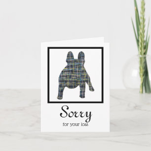 French Bulldog Pet Sympathy Card