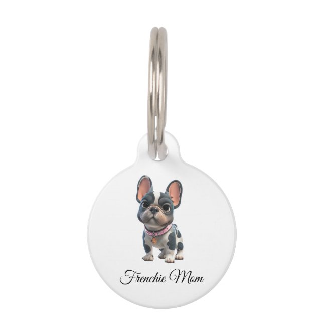 French Bulldog Pet Tag (Front)